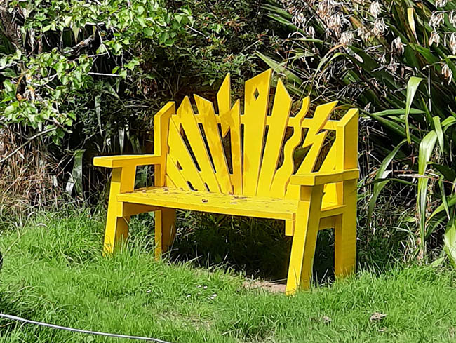 Sunburst Bench
